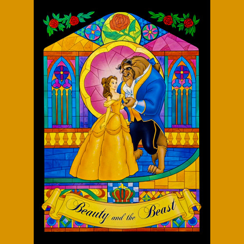 绝版现货 日本Tenyo进口拼图 美女与野兽 Beauty and Beast 108片