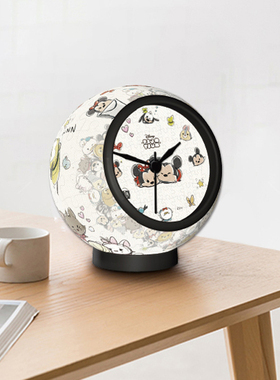 绝版 3D-JP桌上台钟/时钟塑料立体拼图  米奇甜蜜时光 145片 3djp