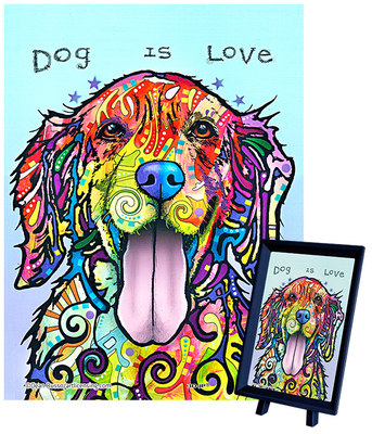 3d-jp塑料拼图忠实伙伴狗