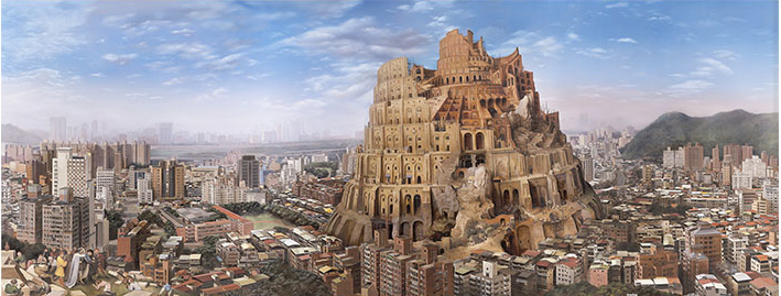 3D-JP绝版拼图卢昉台北大违建