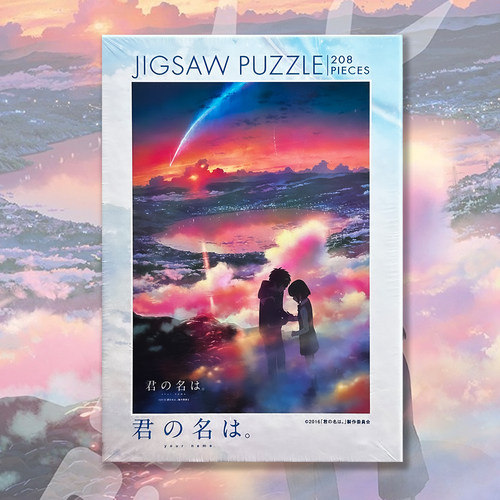 绝版现货 日本进口Ensky拼图 新海诚 你的名字 Your Name 208片