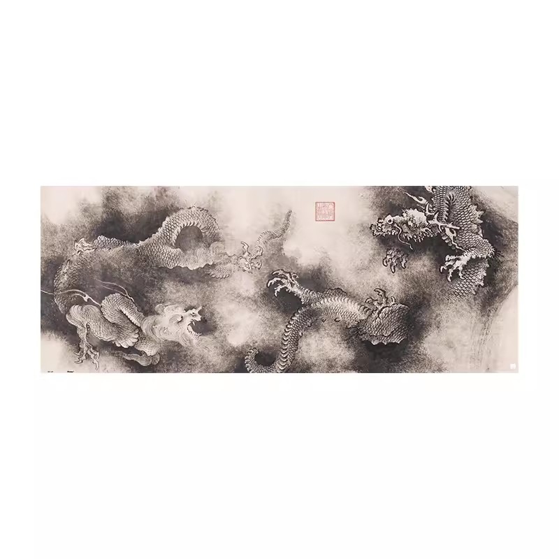 3D-JP 高难度 全景 平面塑料拼图 1000片 大师馆藏系列 九龙 3djp