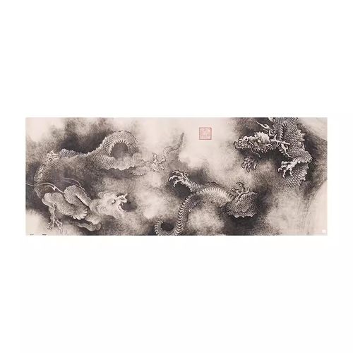 3D-JP 高难度 全景 平面塑料拼图 1000片 大师馆藏系列 九龙 3djp