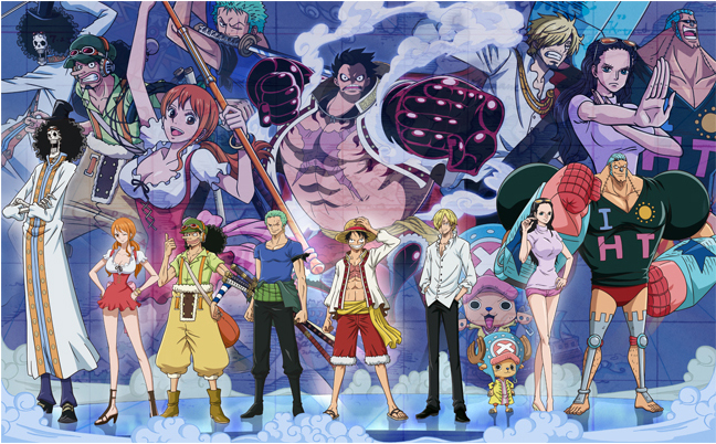 绝版现货 3D-JP塑料拼图 海贼王/航海王 四挡路飞的暴怒 1000片