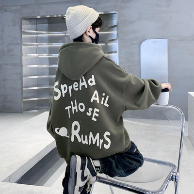 超好看男童卫衣2025新款今年流行爆款冬加绒加厚秋冬款保暖潮