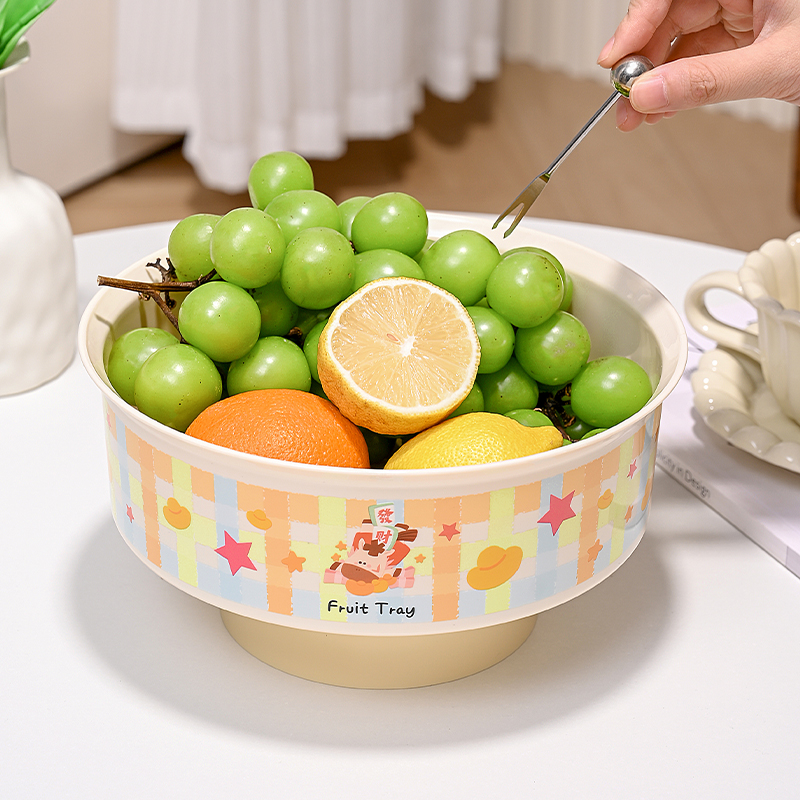 【卡通水果盘】沥水篮洗菜盆