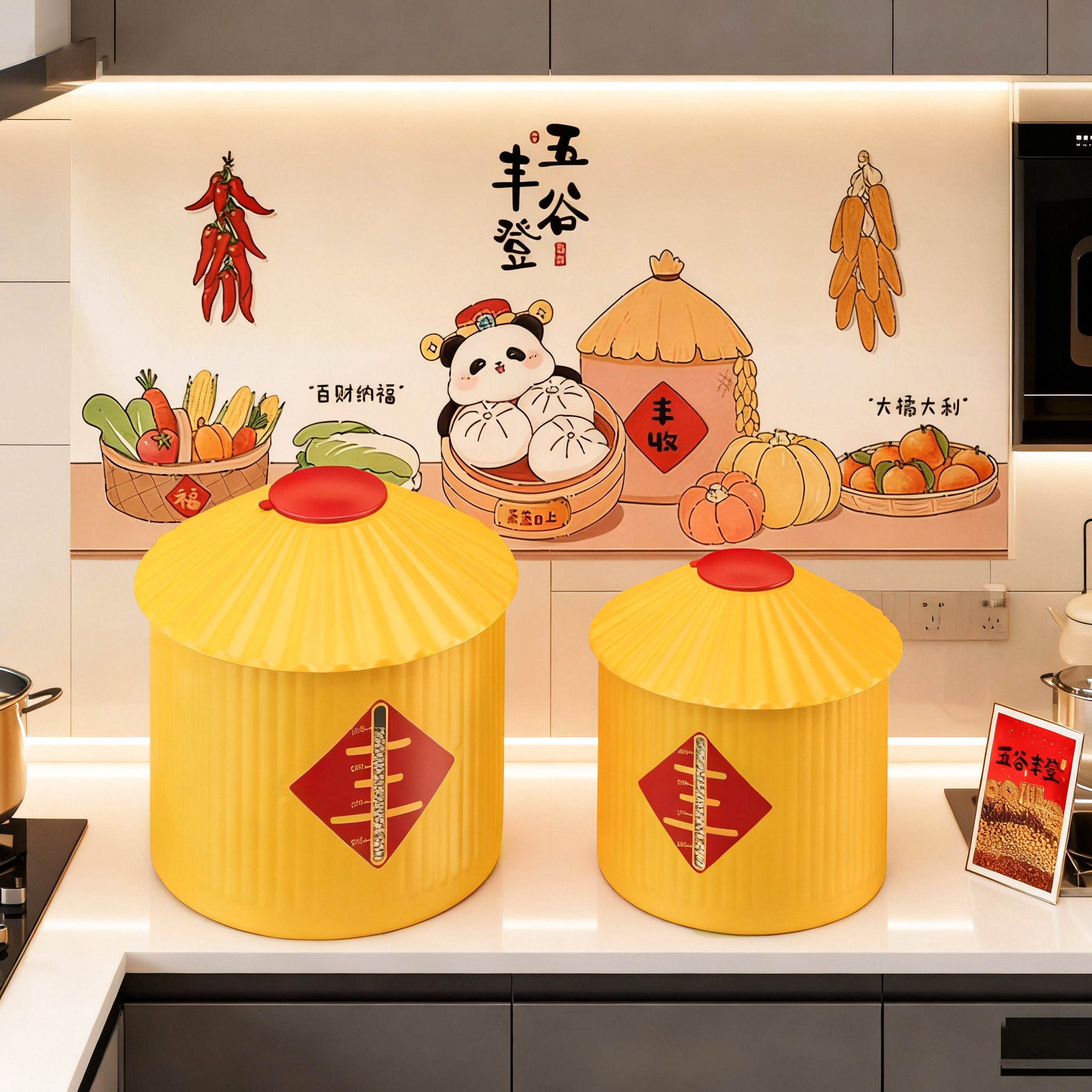 东北粮仓米桶家用2026新款食品级密封防虫防潮大米五谷杂粮收纳桶,厨房/烹饪用具,米桶/米缸,淘宝优惠券,粉丝福利购,淘宝优惠卷