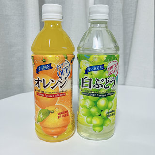 日本SANGRIA三佳利果汁饮料青提粒粒橙夏日清爽解渴饮品500ml果味