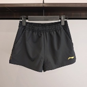 童装 运动训练服透气速干比赛裤 乒乓球短裤 2026李宁儿童国家队同款