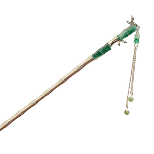 新中式发簪儿童古风流苏发饰高级感小女孩汉服步摇马面裙发钗头饰