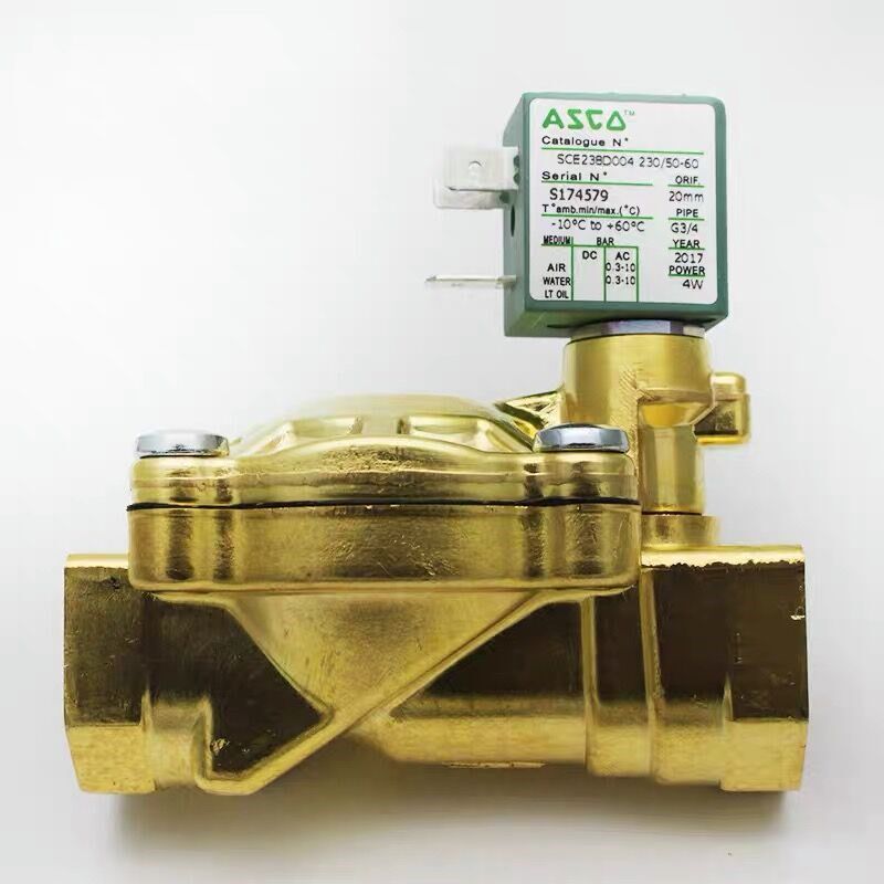 专业原装AcSCO二通水电磁阀SCE238D002/D004/D005/D005/D007/D009