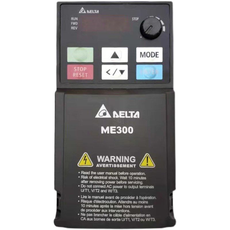 专业变频器ME300系列VFD2Ap8/4A8/7A5/2A7/4A2/5A5/9A0/43A/21ANN