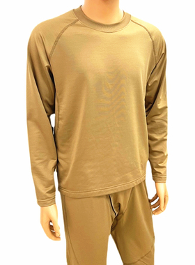 男边防巡逻秋衣裤土黄色冬作训内衣裤吸湿抑菌抗静电舒适保暖套装