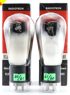 精选美国原盒刻字RCA 280/80/380/5U4/5Z3P/274B带方马蹄环电子管