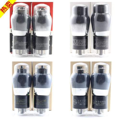 RCA6V6G/6P6P喷碳D环U环顶电子管