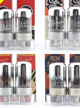 配对全新美国原盒RCA飞歌GE 7N7/6SN7/6N8P/5692白头翁7n7电子管