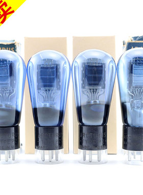 全新美国刻字大角星 TYPE PZ/47/247/347方片/马蹄环吊弹簧电子管