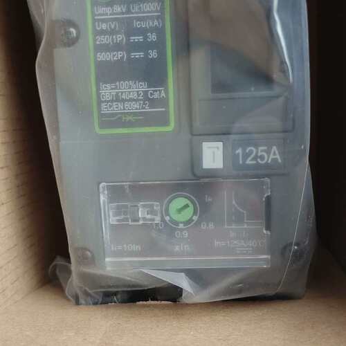 议价Noark Ex9MD1S 2P 125a 塑壳断路器可维修