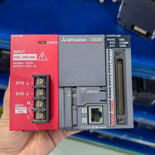 议价#三菱 三菱PLC L02CPU-CM，配套电源L61P-C可维修