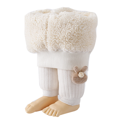 东北儿童打底裤冬季加绒加厚