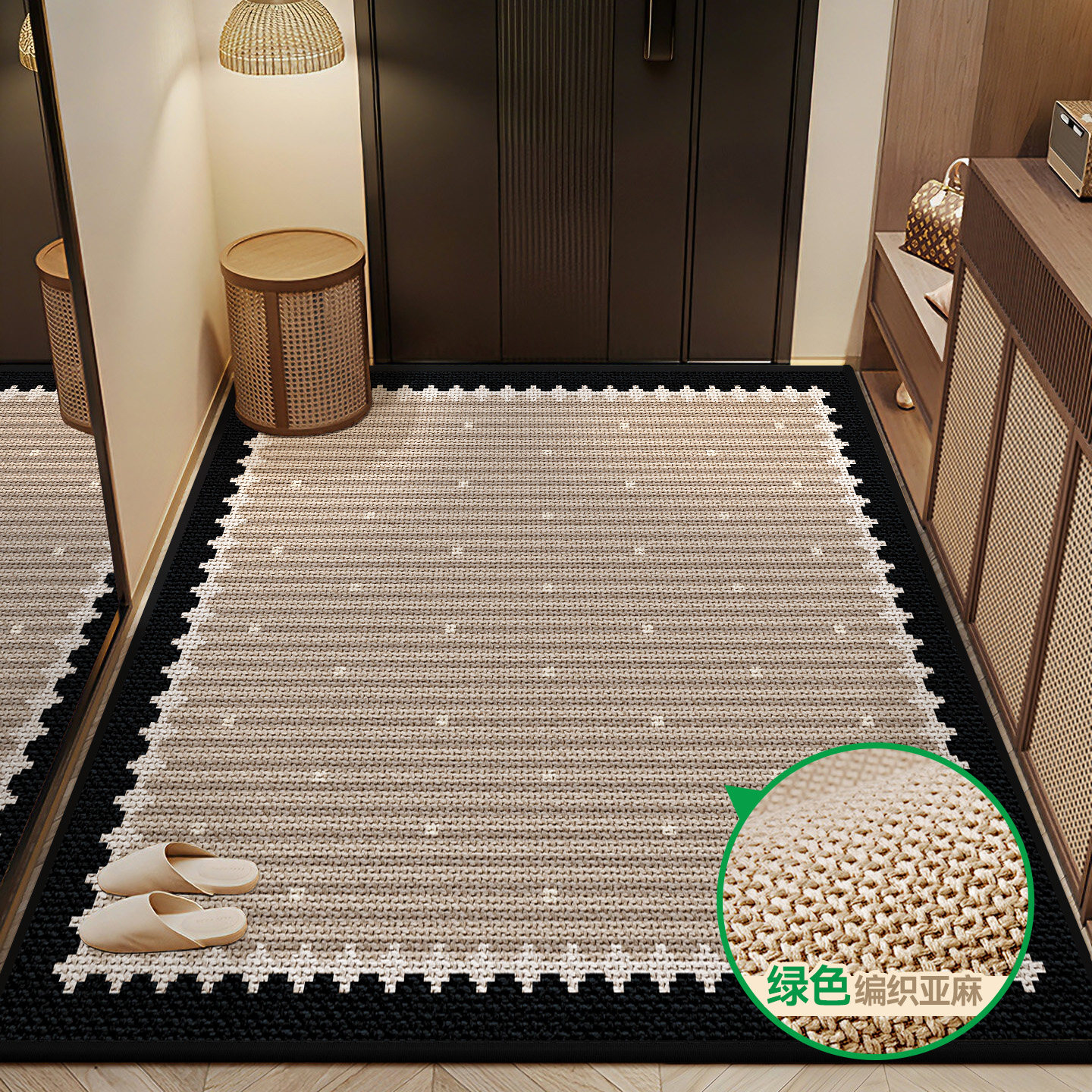 入户门地垫2026新款自由裁剪玄关脚垫大门口门垫防滑耐脏进门地毯,居家布艺,入户地垫,淘宝优惠券,粉丝福利购,淘宝优惠卷