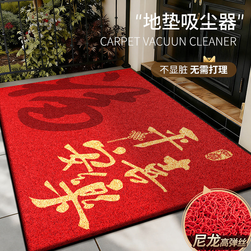 地垫进门入户门垫门口防滑免洗脚垫2026新款马年门前加厚红色地毯,家庭/个人清洁工具,地垫,淘宝优惠券,粉丝福利购,淘宝优惠卷