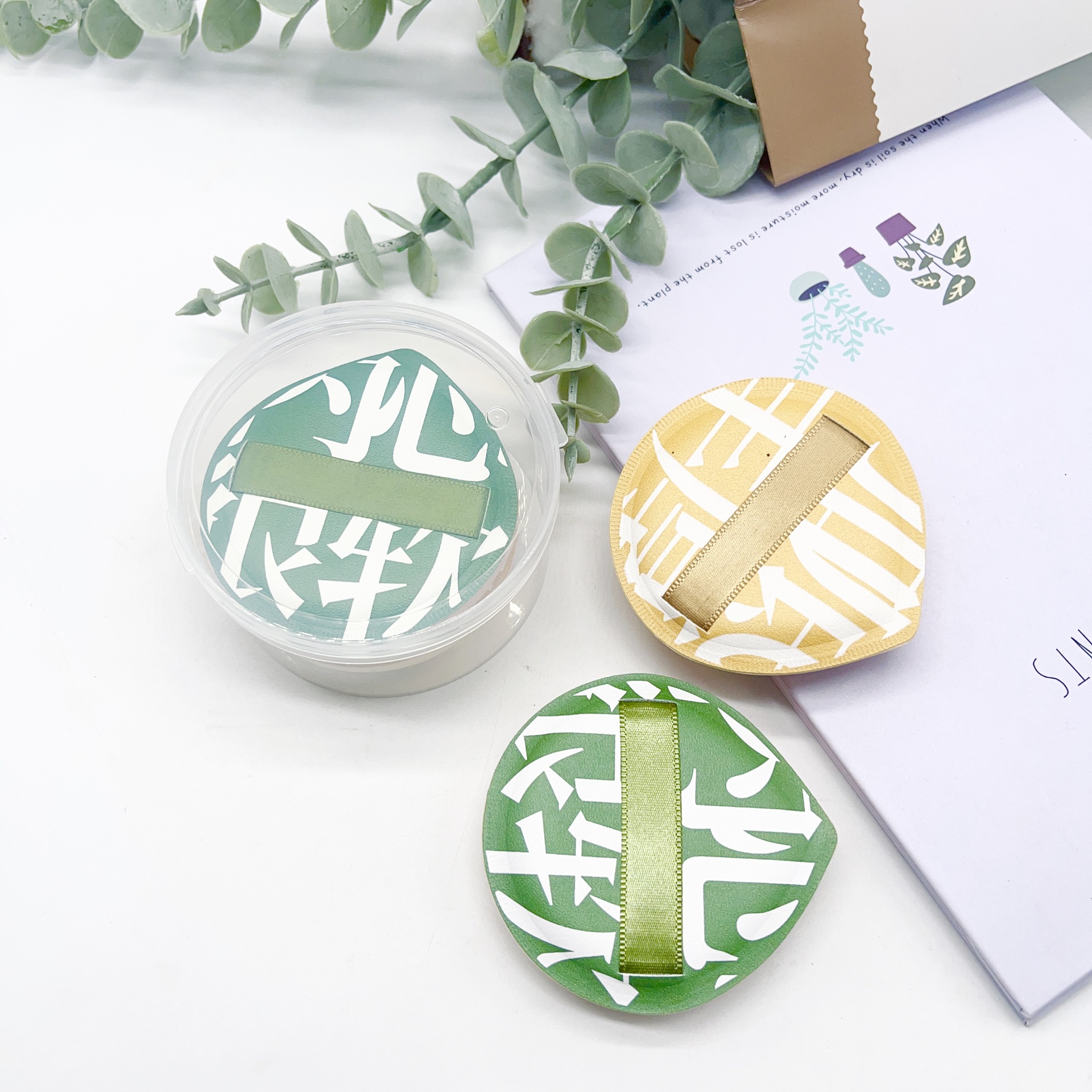 100分粉扑棉花糖气垫干湿两用