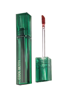 俏美人绿醒柔焦绒感锁色唇釉21051水润奶油饱和显色学生唇部彩妆