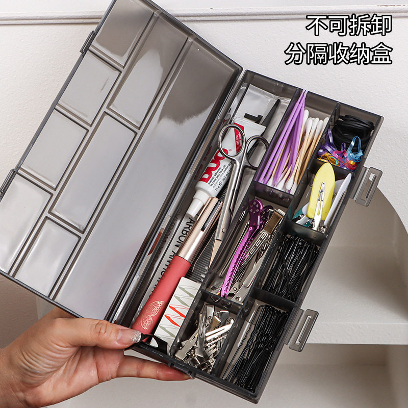 彩妆工具收纳盒发夹造型盘发皮筋