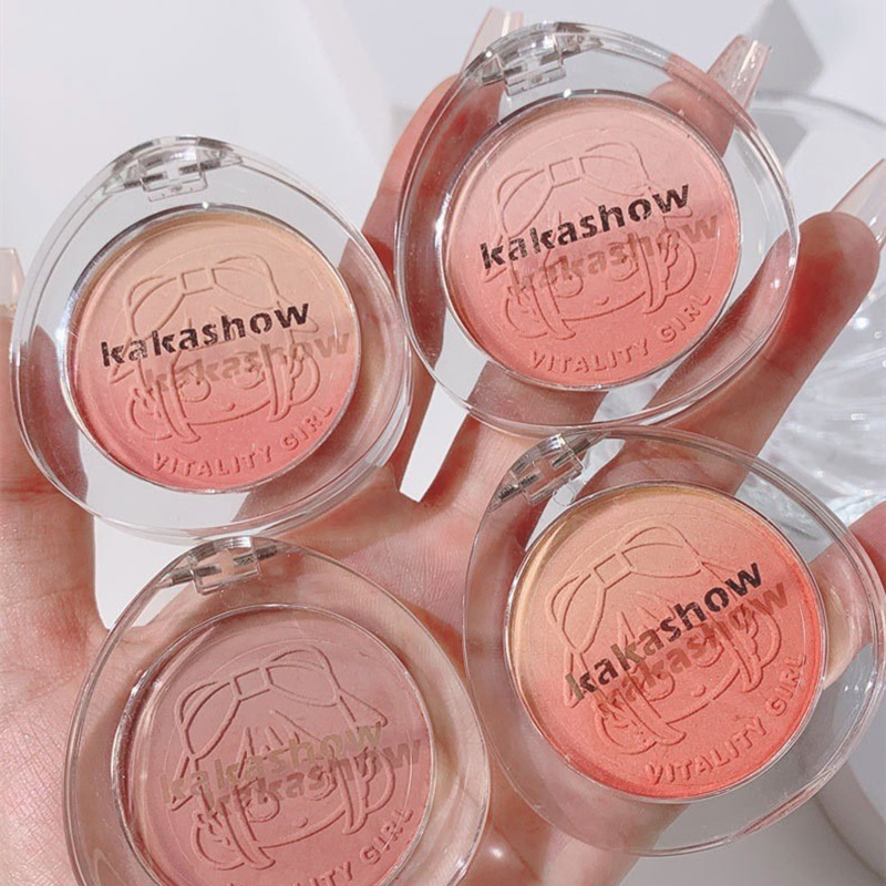 kakashow元气腮红渐变自然裸色