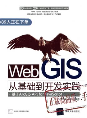 正版高品质7-9成新清仓旧书）Web GIS从基础到开发实践刘光清华大学出版社2015-03-01程序设计（新）