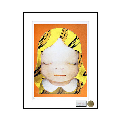 DeathNYC亲签限量版画《奈良美智x安迪沃霍尔》官方正品潮流挂画