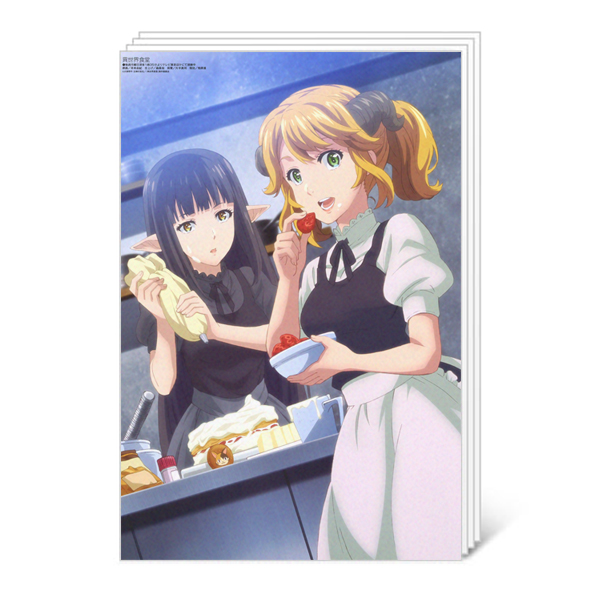 异世界食堂 深夜下饭吃货 动漫人物周边手账便签纸卡片信纸22张彩