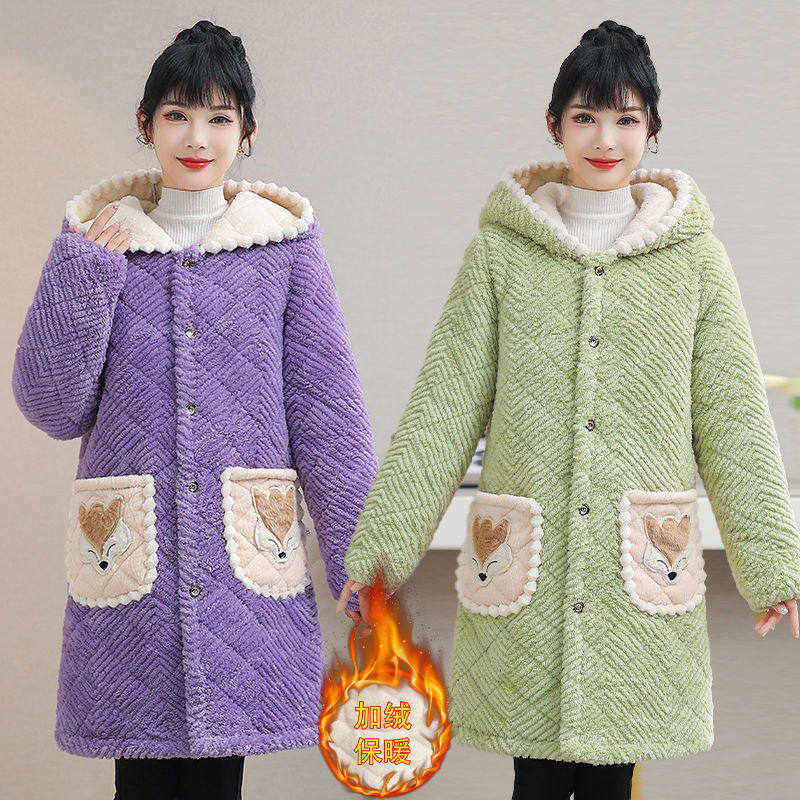 四川省省服女冬季加绒加厚网红洋气棉衣上班穿中长款妈妈围裙罩衣,家庭/个人清洁工具,围裙,淘宝优惠券,粉丝福利购,淘宝优惠卷