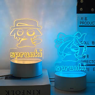 节奏盒子周边奥伦平基西门塔努手办装饰摆件送儿童女孩睡眠小夜灯