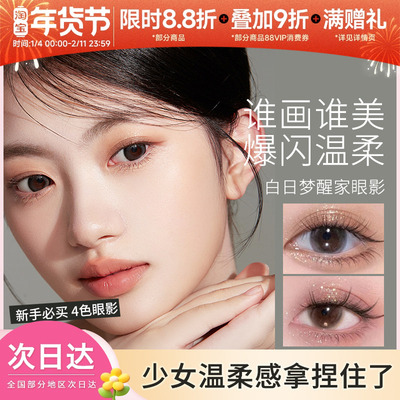 白日梦醒家四色眼影盘