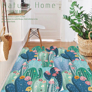 可擦免洗皮革地垫油画绿植进门入户地毯门垫可裁剪玄关脚垫定制