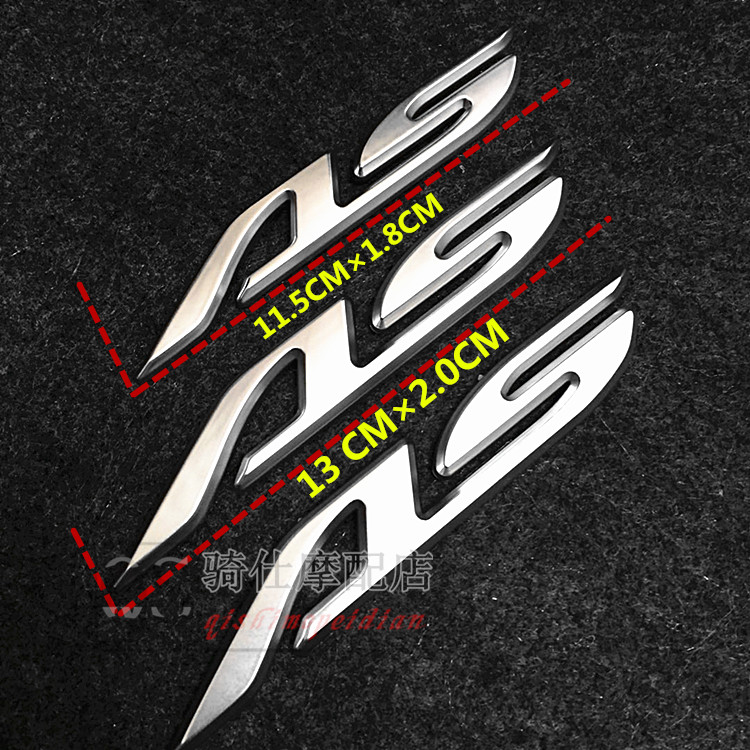 雅马哈摩托车新福喜125立体标志车标贴花侧板装饰标识贴