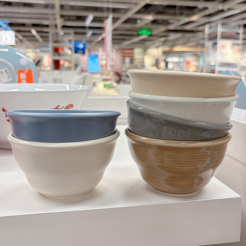 北欧风陶瓷餐盘高级感小碗家用