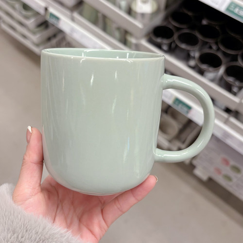 釉下彩陶瓷马克杯大容量咖啡杯子