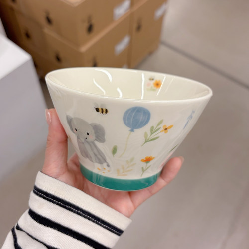 5英寸米饭碗家用日式陶瓷锥形碗