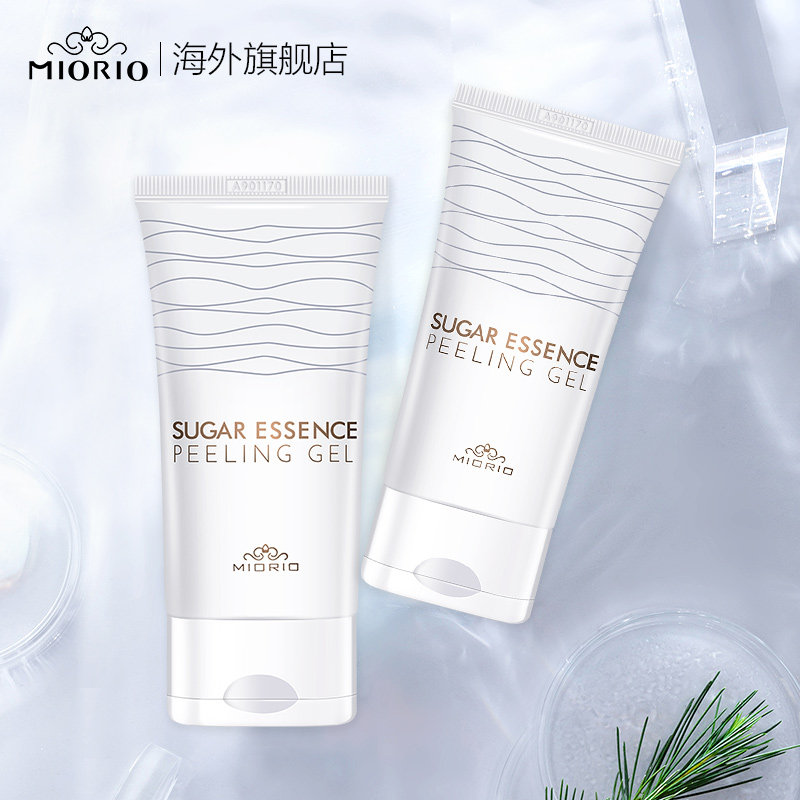 MIORIO韩国米澳拉磨砂膏黄糖去角质死皮面部全身清洁毛孔凝胶2件
