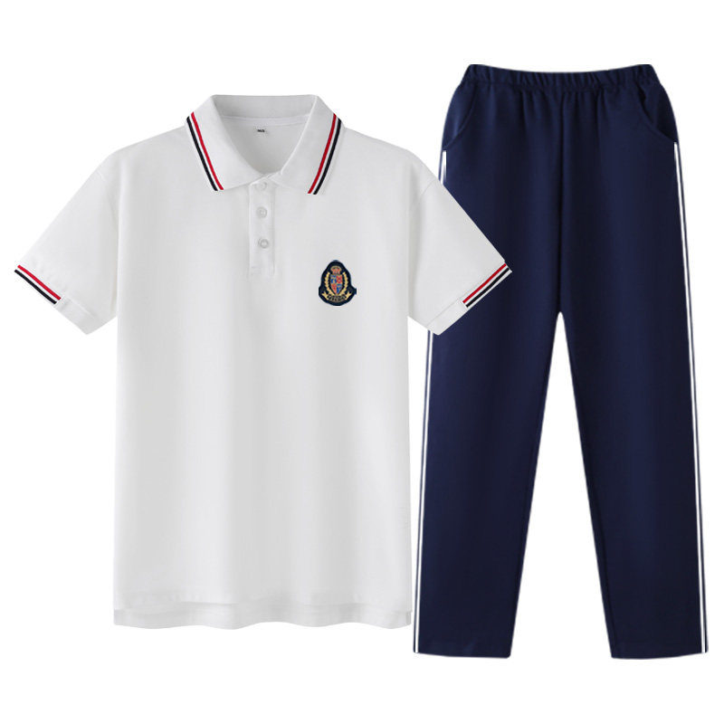 校服套装幼儿园园服中学生运动会夏装小学生夏季短袖儿童班服