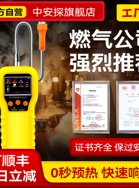 手持式燃气检测仪天然气煤气液化气检漏仪甲烷瓦斯有毒泄露探测器