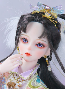 德必胜女古装嫦娥娃娃