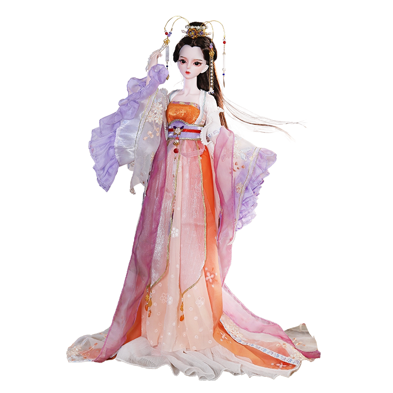 德必胜古装古风娃娃女