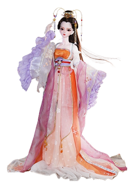 德必胜古装古风娃娃女