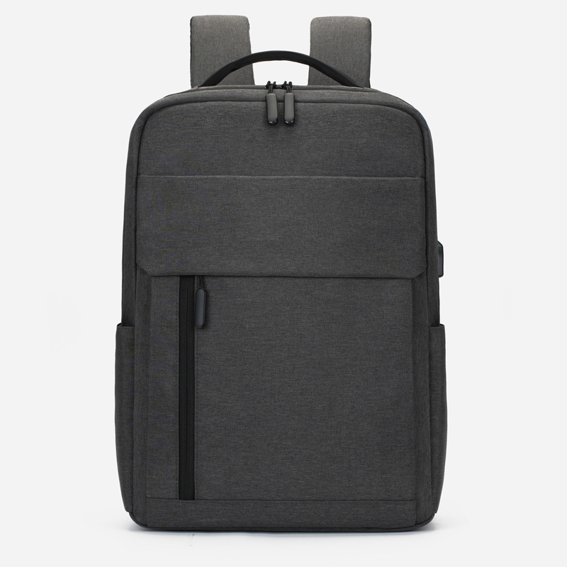 感商务双肩包男士新款简约背包出差旅行大容量笔记本电脑包包