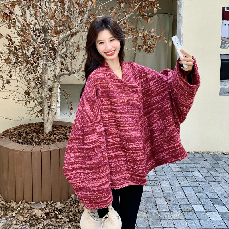 罗芬 故事面料女装官方实拍玫红色小香风毛呢外套2025新款洋气轻,女装/女士精品,羽绒服,淘宝优惠券,粉丝福利购,淘宝优惠卷