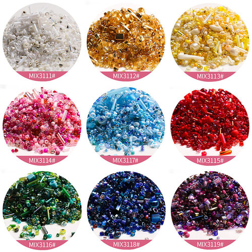 玻璃米珠服装饰品配件